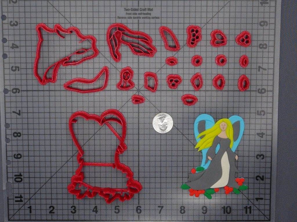 Christmas - Angel 266-F758 Cookie Cutter Set