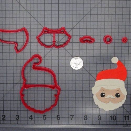 Christmas - Santa Claus Head 266-F757 Cookie Cutter Set
