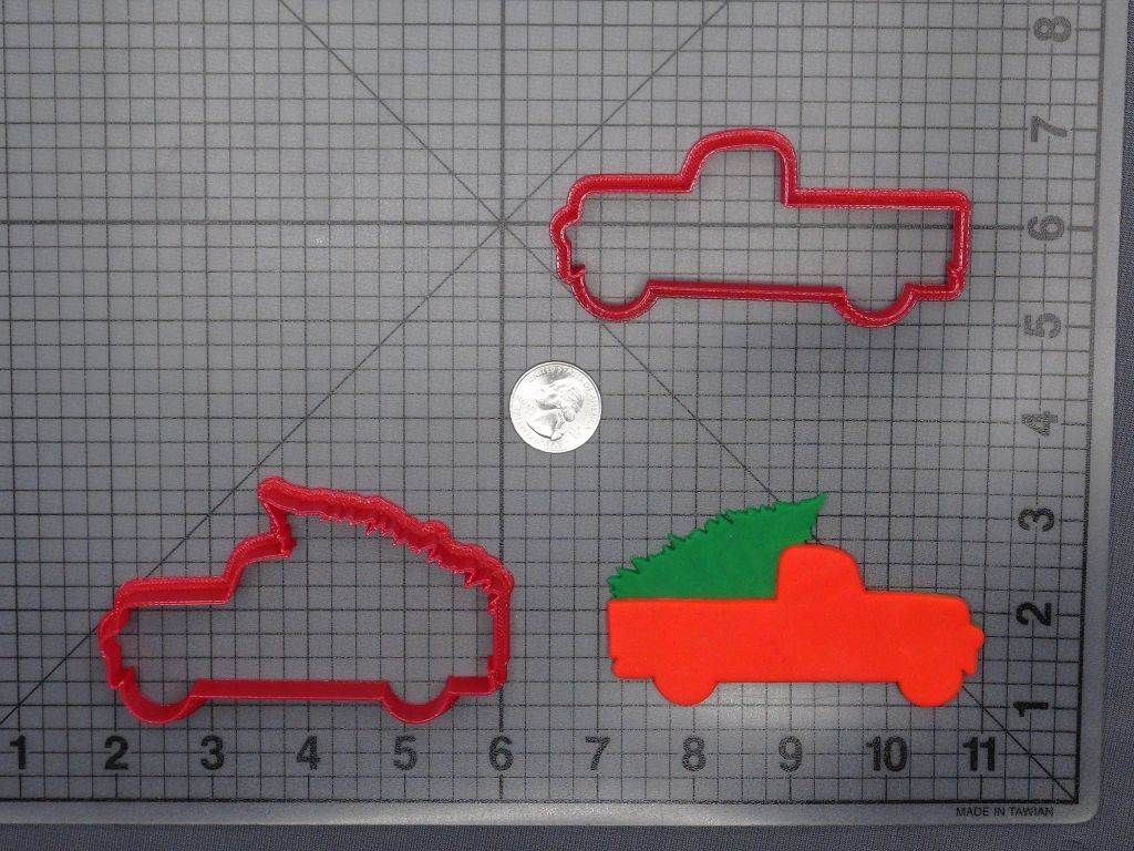 Christmas - Tree in Truck 266-F733 Cookie Cutter Set