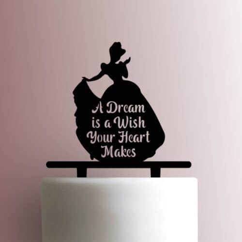 Cinderella - A Dream is a Wish Your Heart Makes 225-A483 Cake Topper