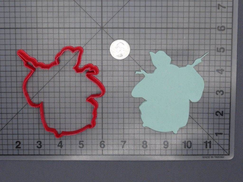 Cinderella - Fairy Godmother Body 266-F777 Cookie Cutter Silhouette