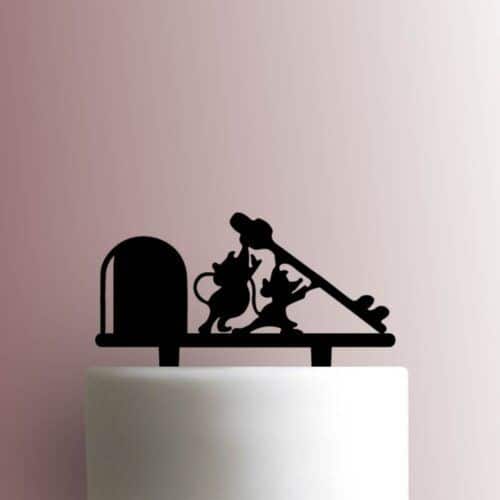 Cinderella - Gus and Jaq with Key 225-A485 Cake Topper