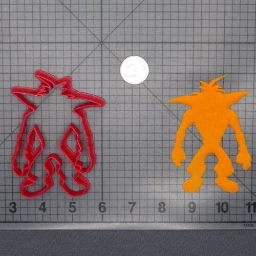 Crash Bandicoot Body 266-F811 Cookie Cutter Silhouette