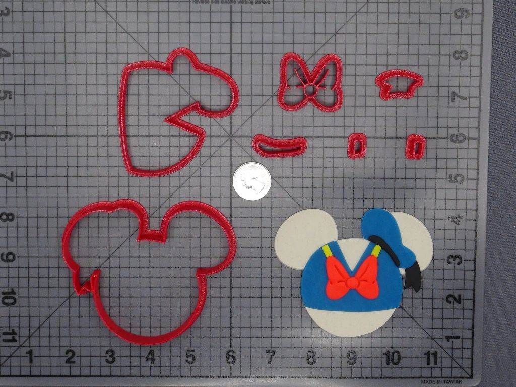 Disney Ears - Donald Duck 266-F550 Cookie Cutter Set