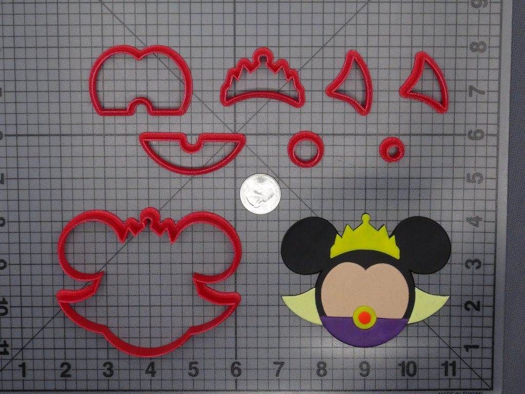 Disney Ears - Snow White - Evil Queen 266-F628 Cookie Cutter Set