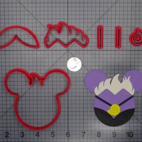 Disney Ears - The Little Mermaid - Ursula 266-F663 Cookie Cutter Set