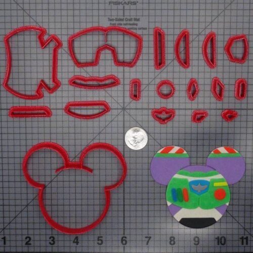 Disney Ears - Toy Story - Buzz Lightyear 266-F642 Cookie Cutter Set