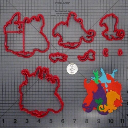 Disney Villains 266-F626 Cookie Cutter Set