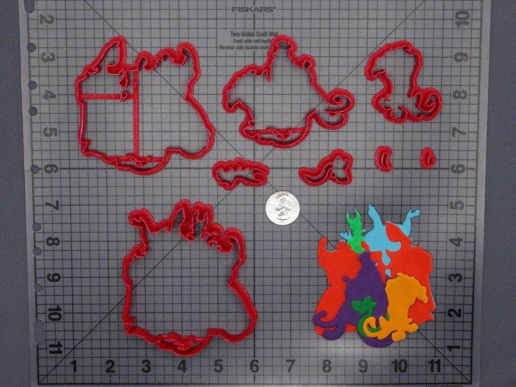 Disney Villains 266-F626 Cookie Cutter Set
