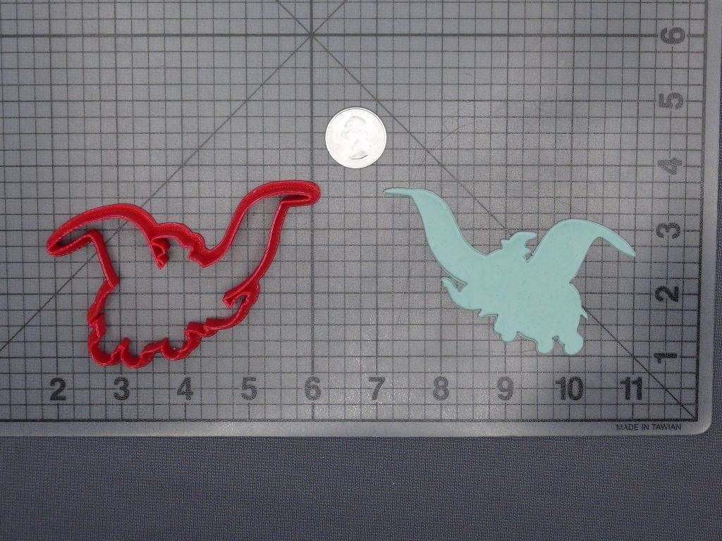Dumbo 266-E795 Cookie Cutter Silhouette