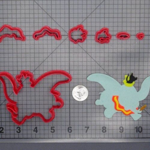 Dumbo and Timothy 266-F770 Cookie Cutter Set