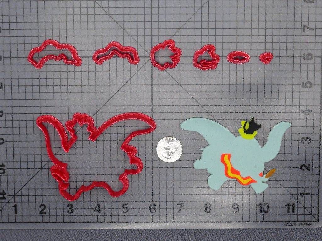 Dumbo and Timothy 266-F770 Cookie Cutter Set