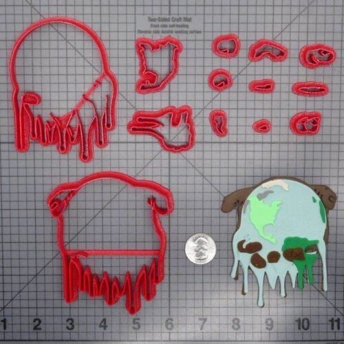 Earth Melting in Hands 266-E935 Cookie Cutter Set