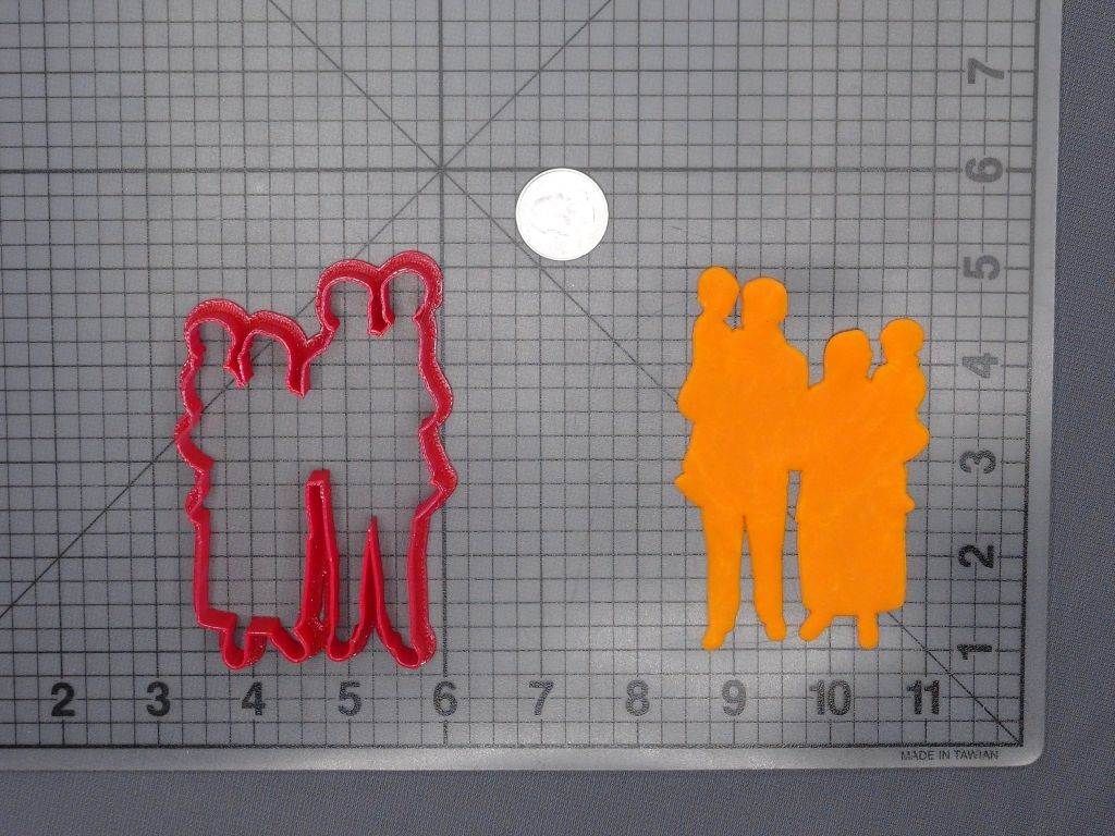 Family 266-F705 Cookie Cutter Silhouette