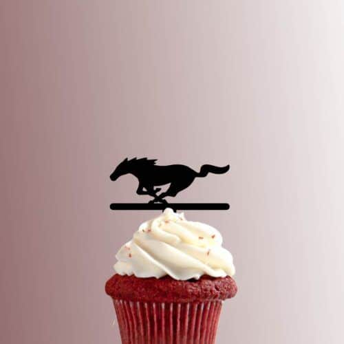Ford Mustang Logo 228-436 Cupcake Topper