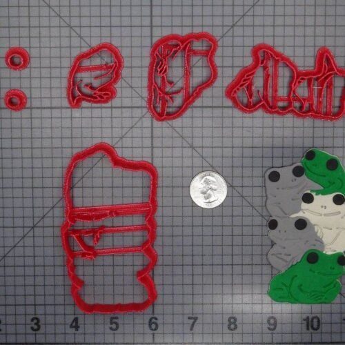 Frogs 266-F653 Cookie Cutter Set