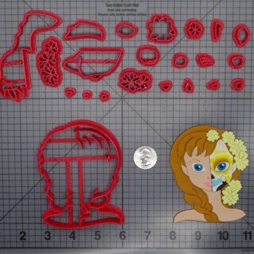 Frozen - Anna Sugar Skull 266-F571 Cookie Cutter Set