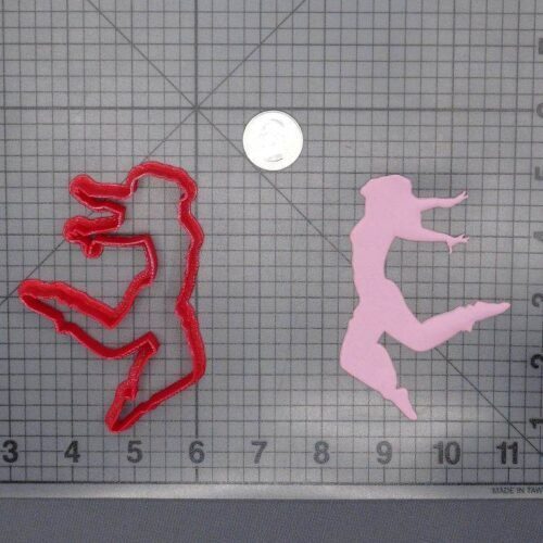Girl Dancing 266-F702 Cookie Cutter Silhouette