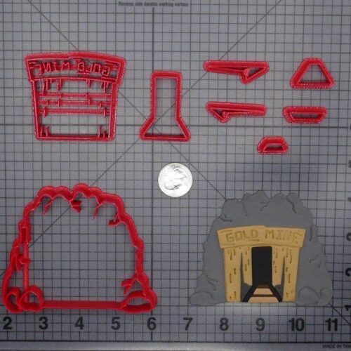 Gold Mine Cave 266-F480 Cookie Cutter Set