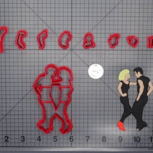 Grease - Danny and Sandy 266-F700 Cookie Cutter Set