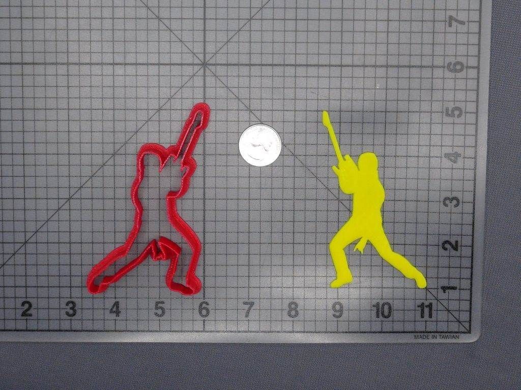 Guitarist 266-F667 Cookie Cutter Silhouette