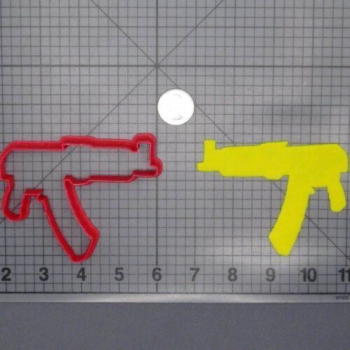 Gun 266-F704 Cookie Cutter Silhouette