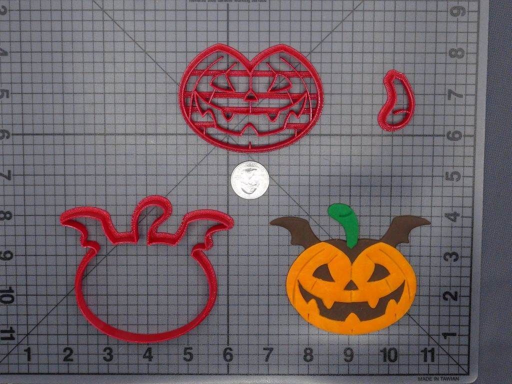 Halloween - Jack O Lantern Bat 266-F624 Cookie Cutter Set
