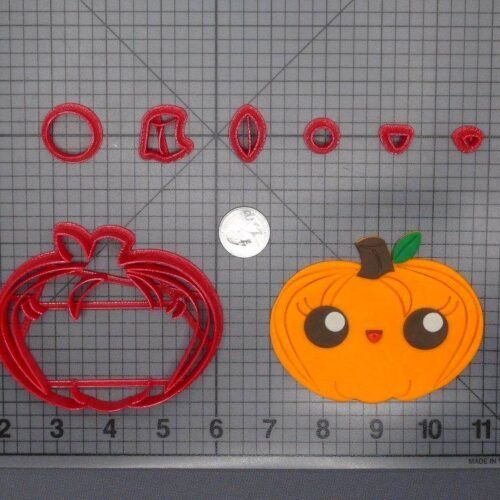 Halloween - Pumpkin Jack O Lantern 266-F556 Cookie Cutter Set