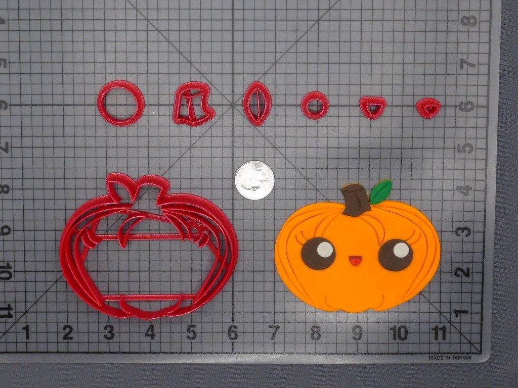 Halloween - Pumpkin Jack O Lantern 266-F556 Cookie Cutter Set