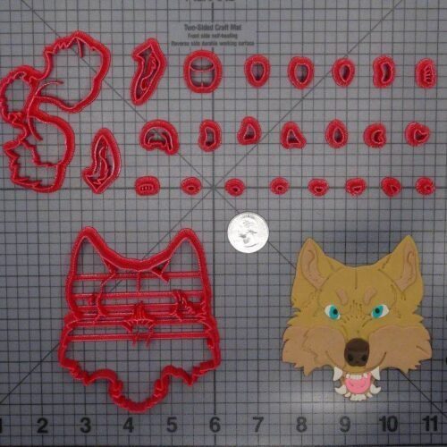 Halloween - Werewolf 266-F617 Cookie Cutter Set