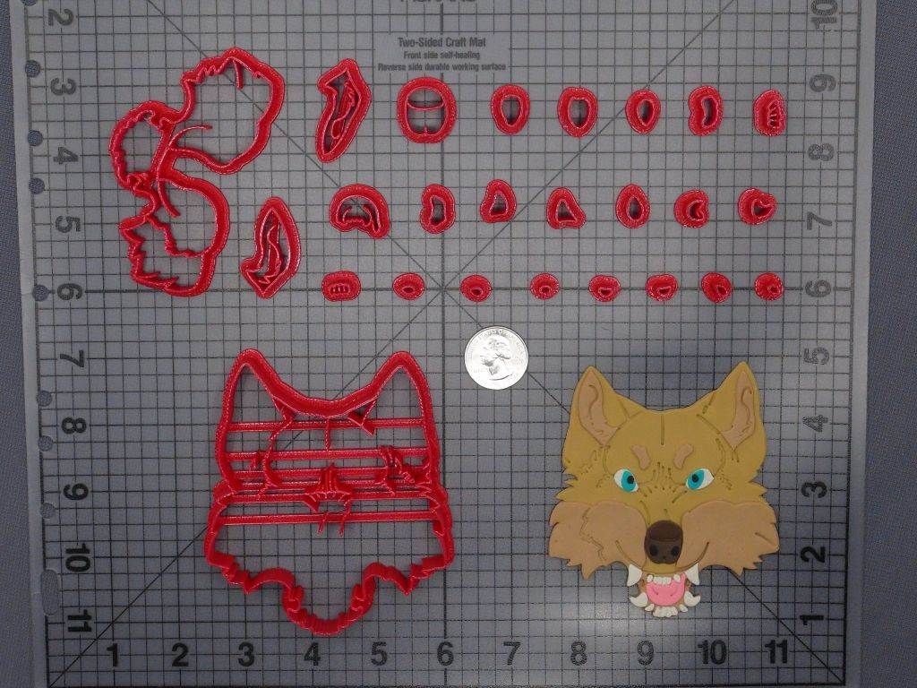 Halloween - Werewolf 266-F617 Cookie Cutter Set