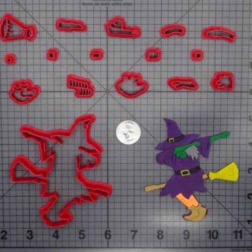 Halloween - Witch Dabbing Body 266-F582 Cookie Cutter Set