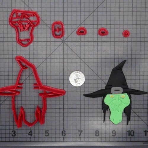 Halloween - Witch Head 266-F581 Cookie Cutter Set