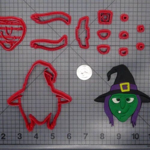 Halloween - Witch Head 266-F620 Cookie Cutter Set
