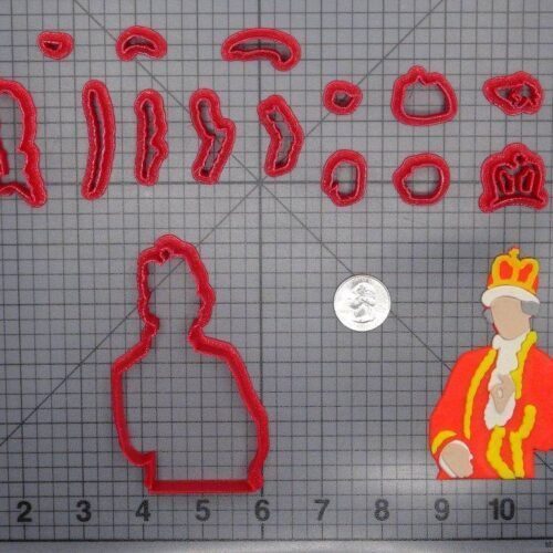 Hamilton - King George 266-F769 Cookie Cutter Set
