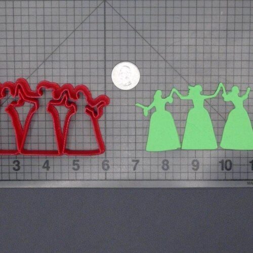Hamilton - Schuyler Sisters Body 266-F638 Cookie Cutter Silhouette