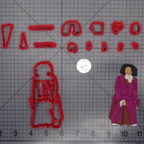 Hamilton - Thomas Jefferson Body 266-F664 Cookie Cutter Set