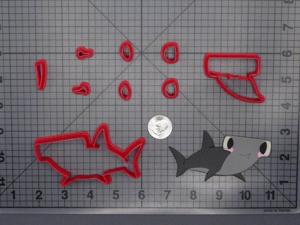 Hammerhead Shark 266-F659 Cookie Cutter Set