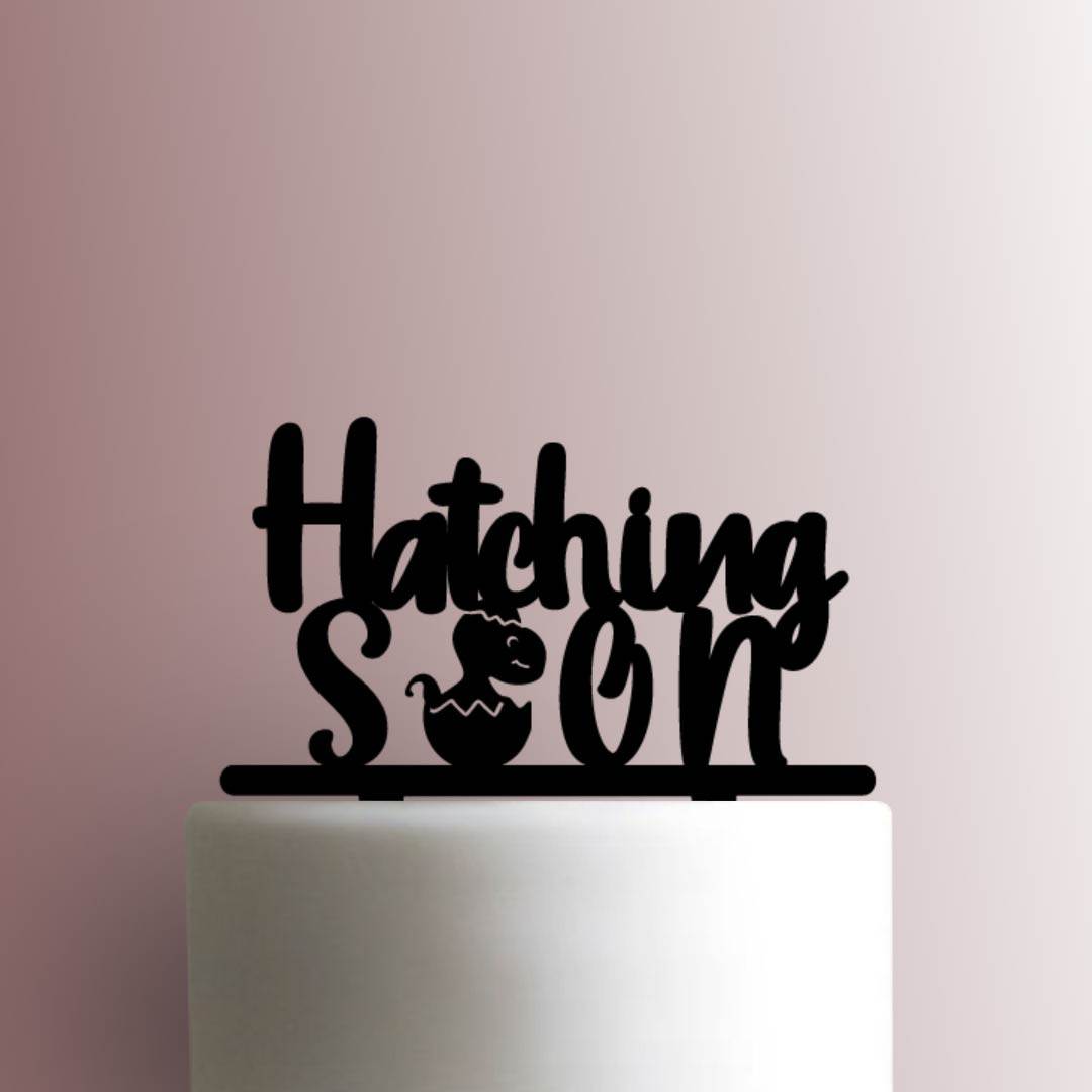 Hatching Soon Dinosaur 225-A419 Cake Topper