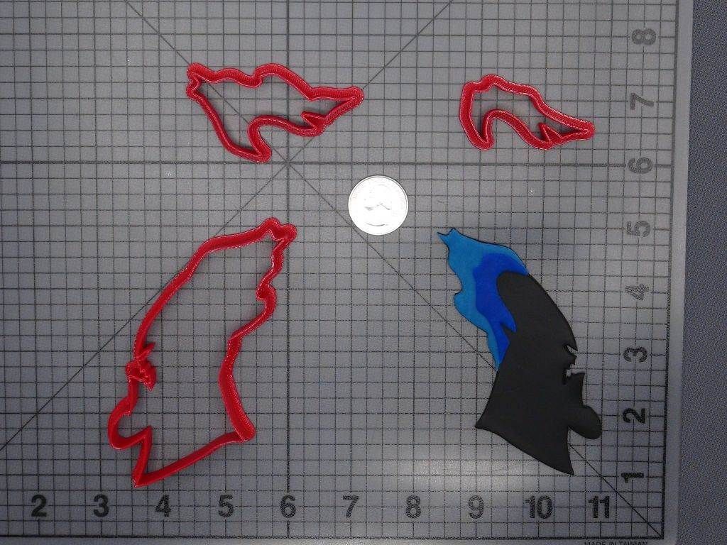 Hercules - Hades Head 266-F614 Cookie Cutter Set