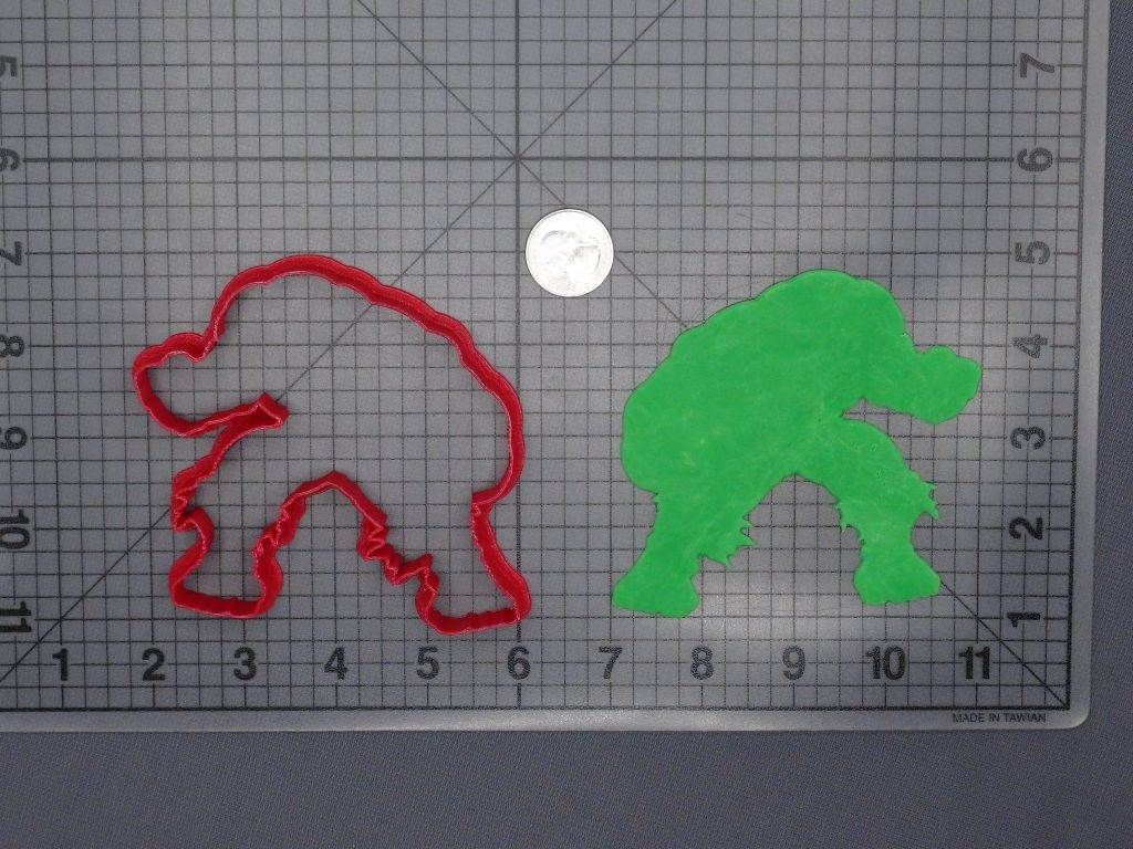 Hulk Body 266-F533 Cookie Cutter Silhouette