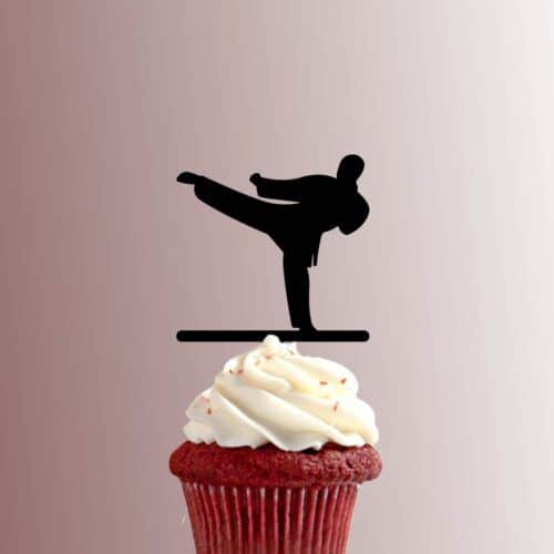 Karate Move 228-358 Cupcake Topper