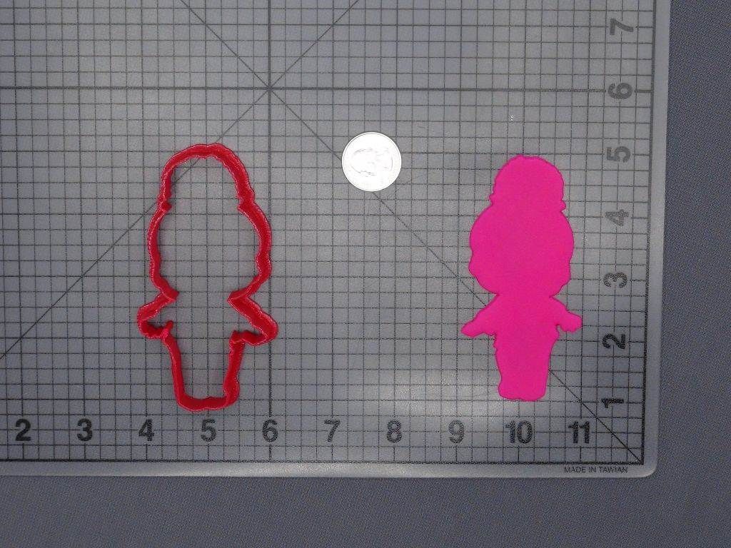 LOL Surprise Dolls - Riptide Body 266-F568 Cookie Cutter Silhouette
