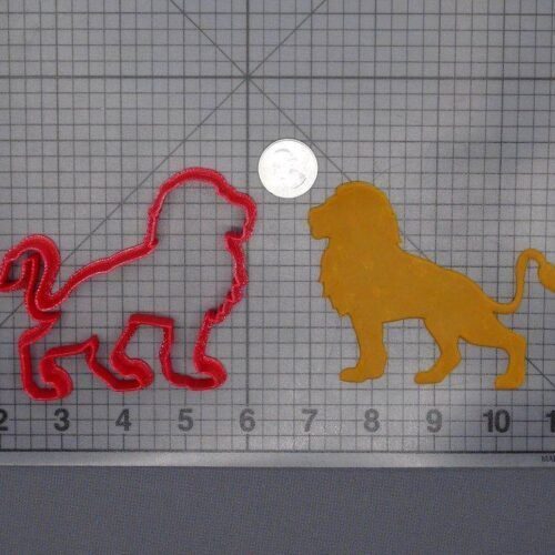 Lion Body 266-F493 Cookie Cutter Silhouette