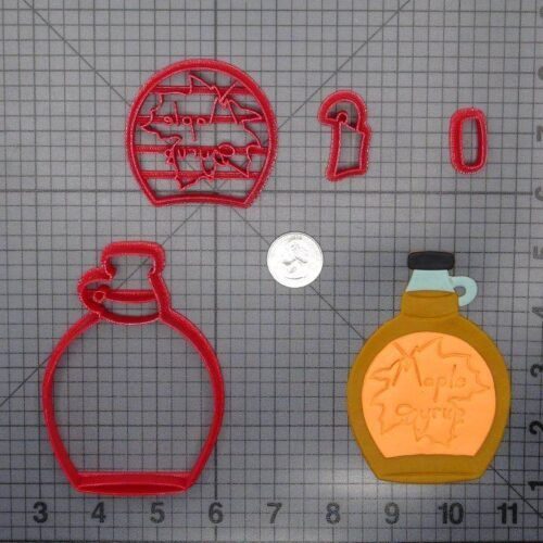 Maple Syrup 266-F797 Cookie Cutter Set