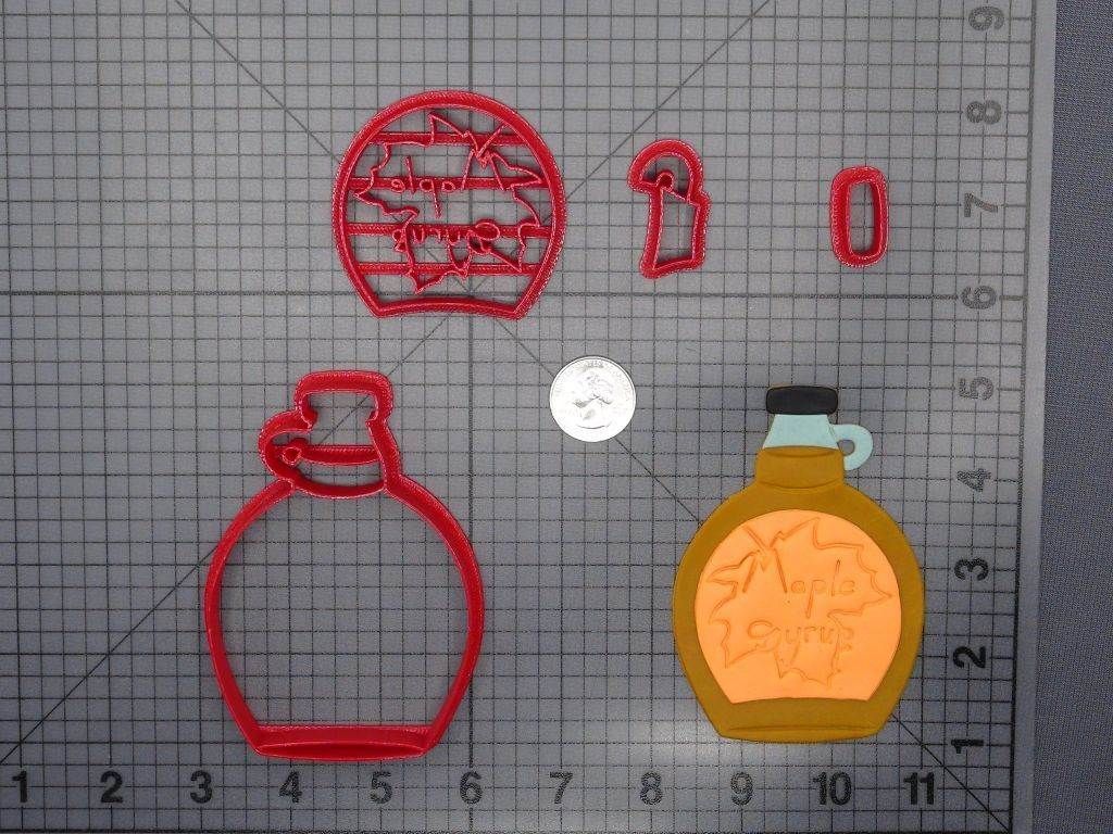 Maple Syrup 266-F797 Cookie Cutter Set