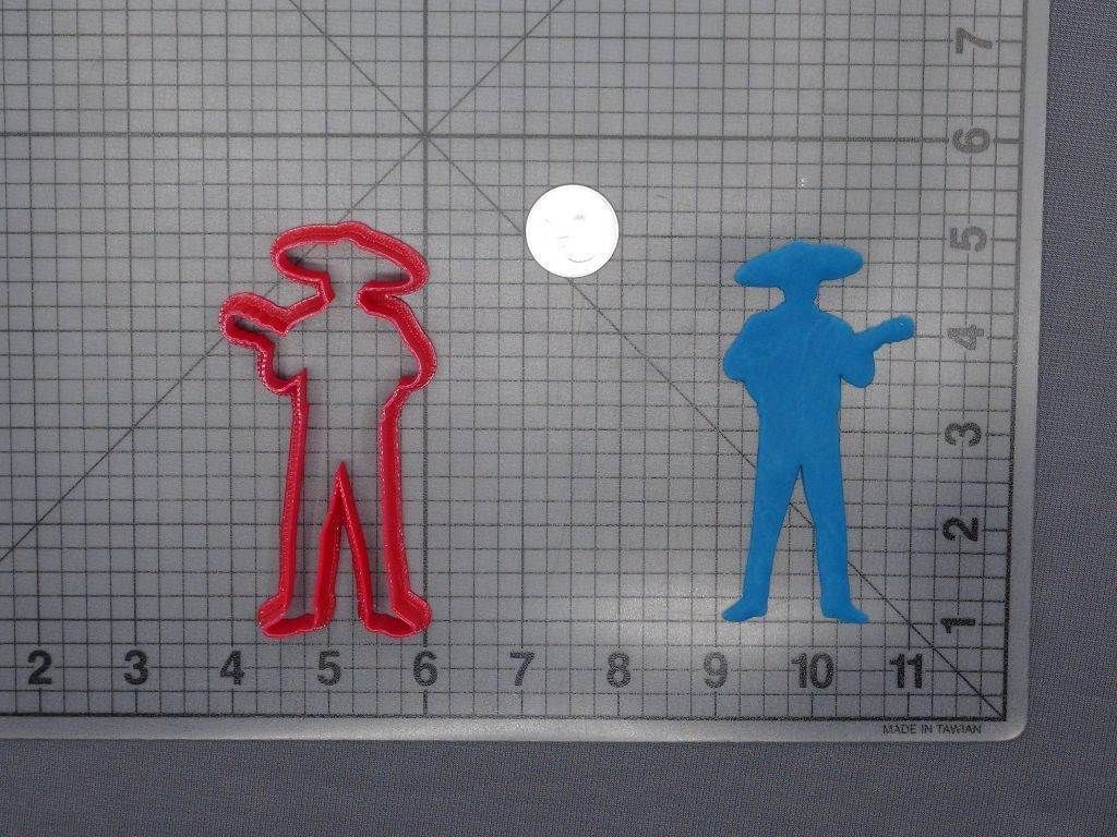 Mariachi 266-F816 Cookie Cutter Silhouette