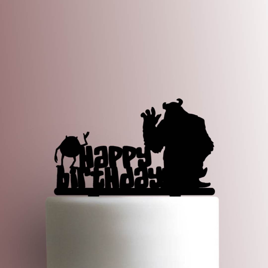Monsters Inc Happy Birthday 225-A455 Cake Topper