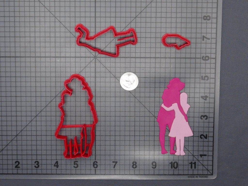 Mother and Daughter 266-F804 Cookie Cutter Set