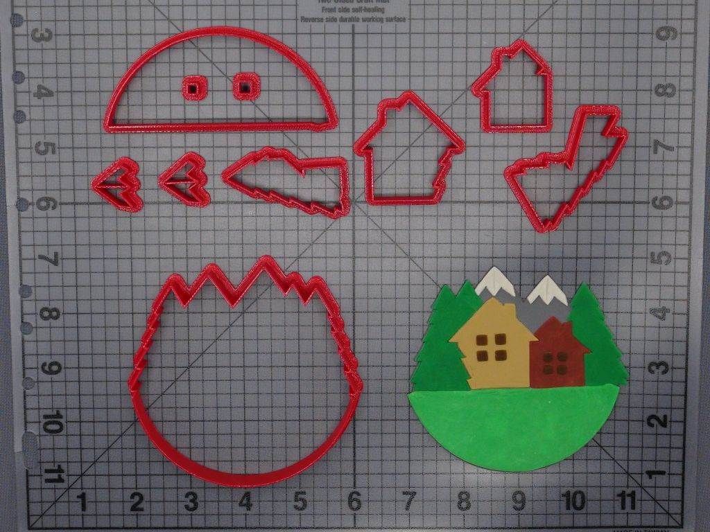 Mountain Lodge 266-F481 Cookie Cutter Set